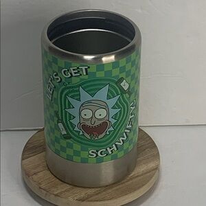 Rick and Morty Igloo 12 oz Tumbler Cooler Cooler Stainless Steel New